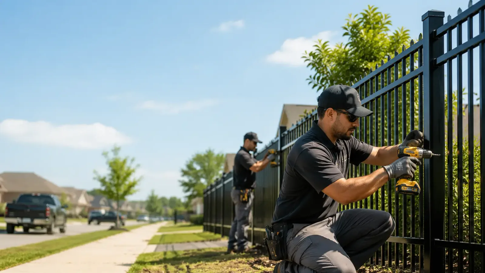Metal Fence Installation in East Bank, WV
